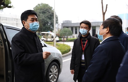 湖南省纪委书记傅奎调研千亿球友会生物疫情防控